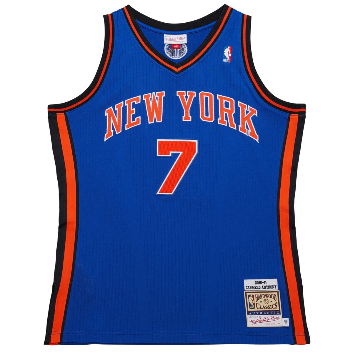 Mitchell & Ness Knicks Carmelo Anthony 2010 Jersey