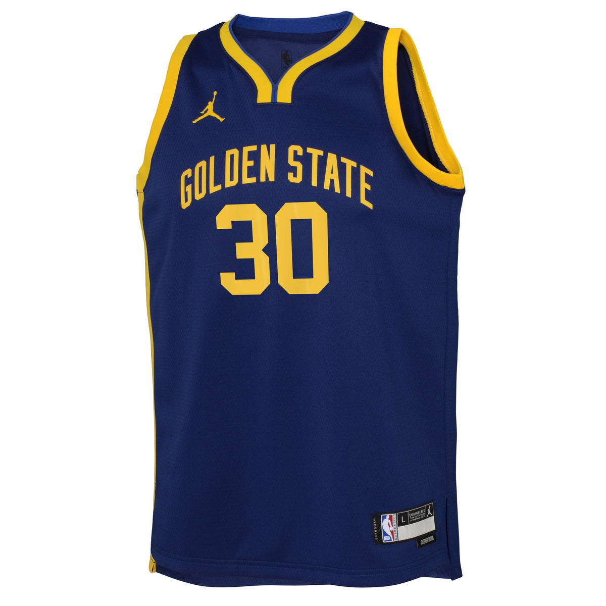 Golden State Warriors Stephen Curry Nike Statement Edition Navy Swingman Icon Jersey
