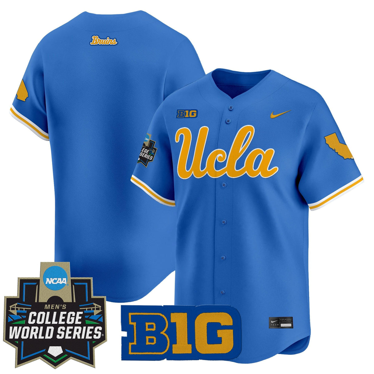 Women's UCLA Bruins 2025 World Series Vapor Premier Limited Jersey - All Stitched