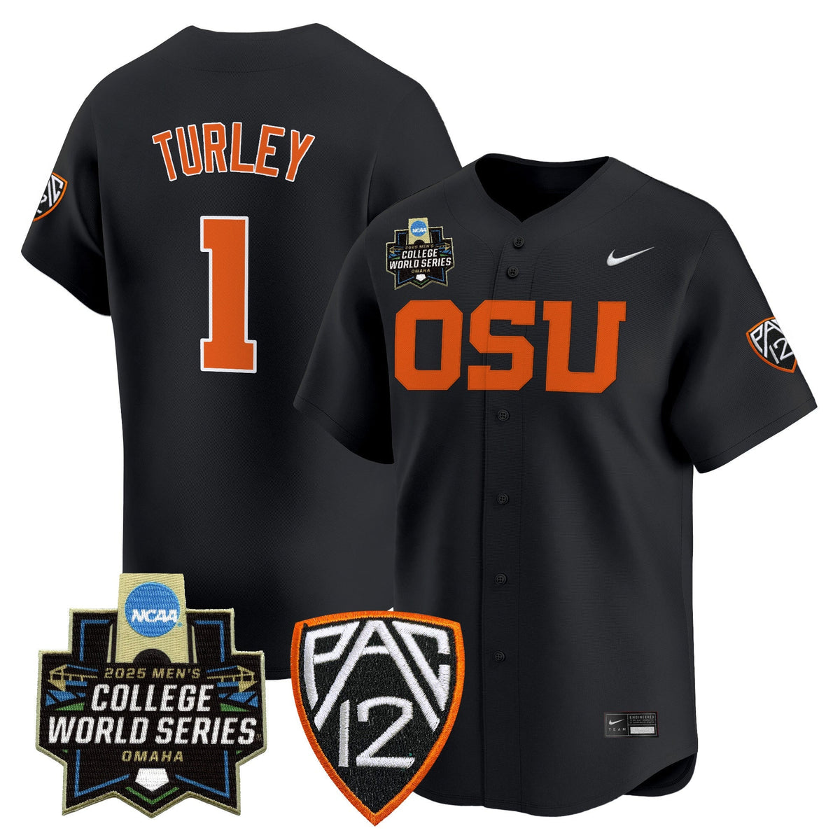 Women's Oregon State Beavers 2025 World Series Vapor Premier Limited Jersey - All Stitched