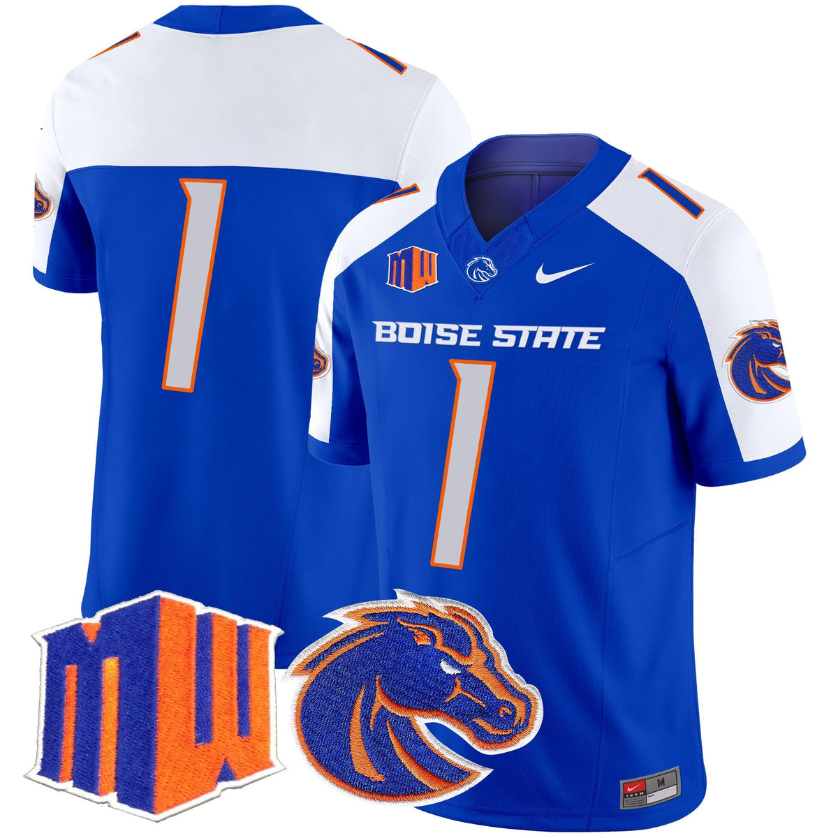Men's Boise State Broncos 2025 Vapor Limited Jersey - All Stitched