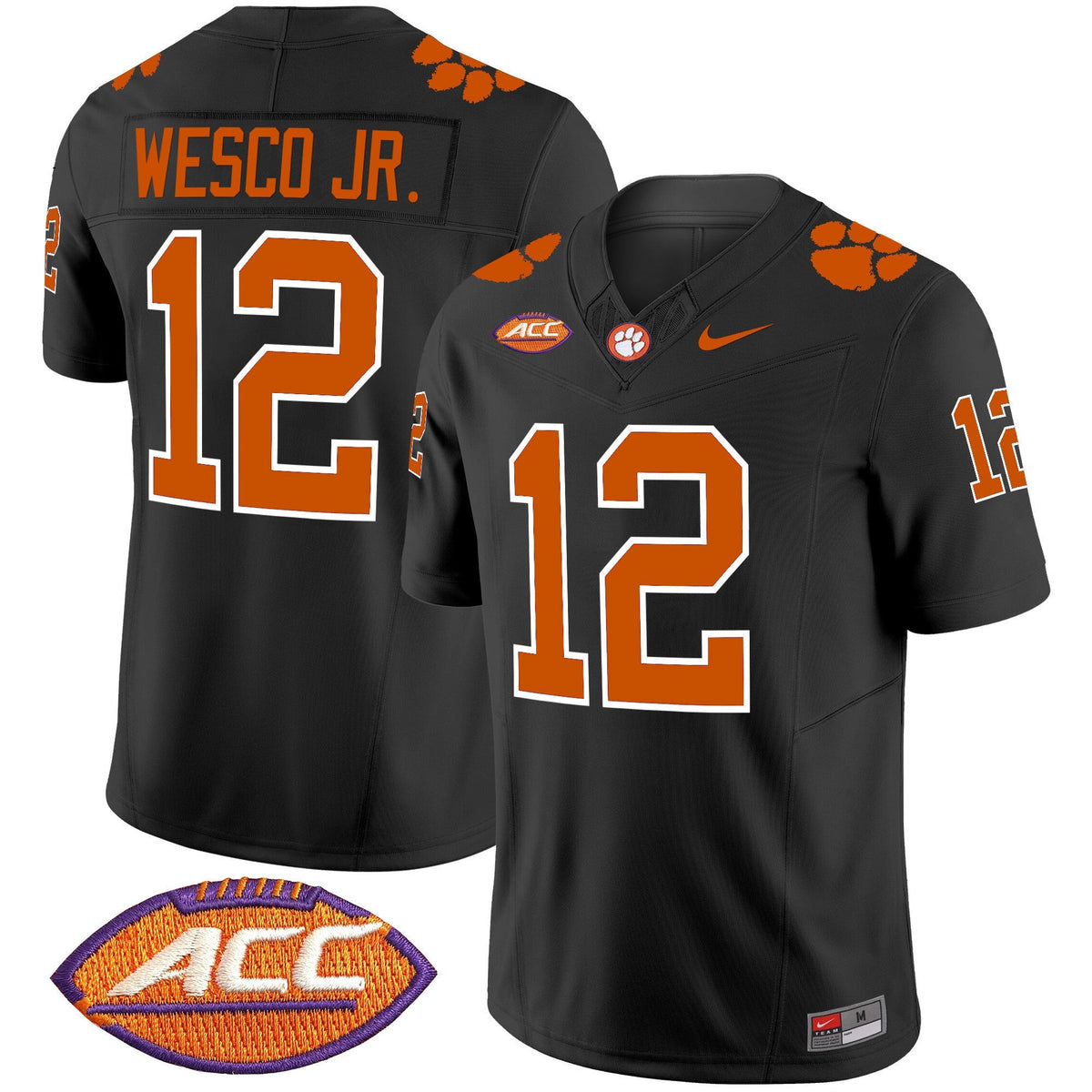 Men's Clemson Tigers 2025 Vapor Limited Jersey - All Stitched