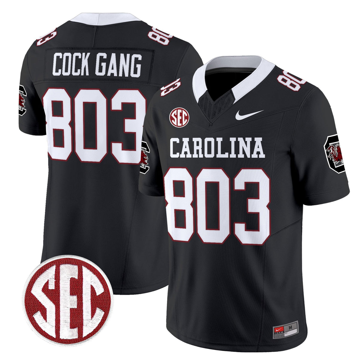Men's South Carolina Gamecocks 1980 Throwback Vapor Limited Jersey – Rebrand 2026 – All Stitched