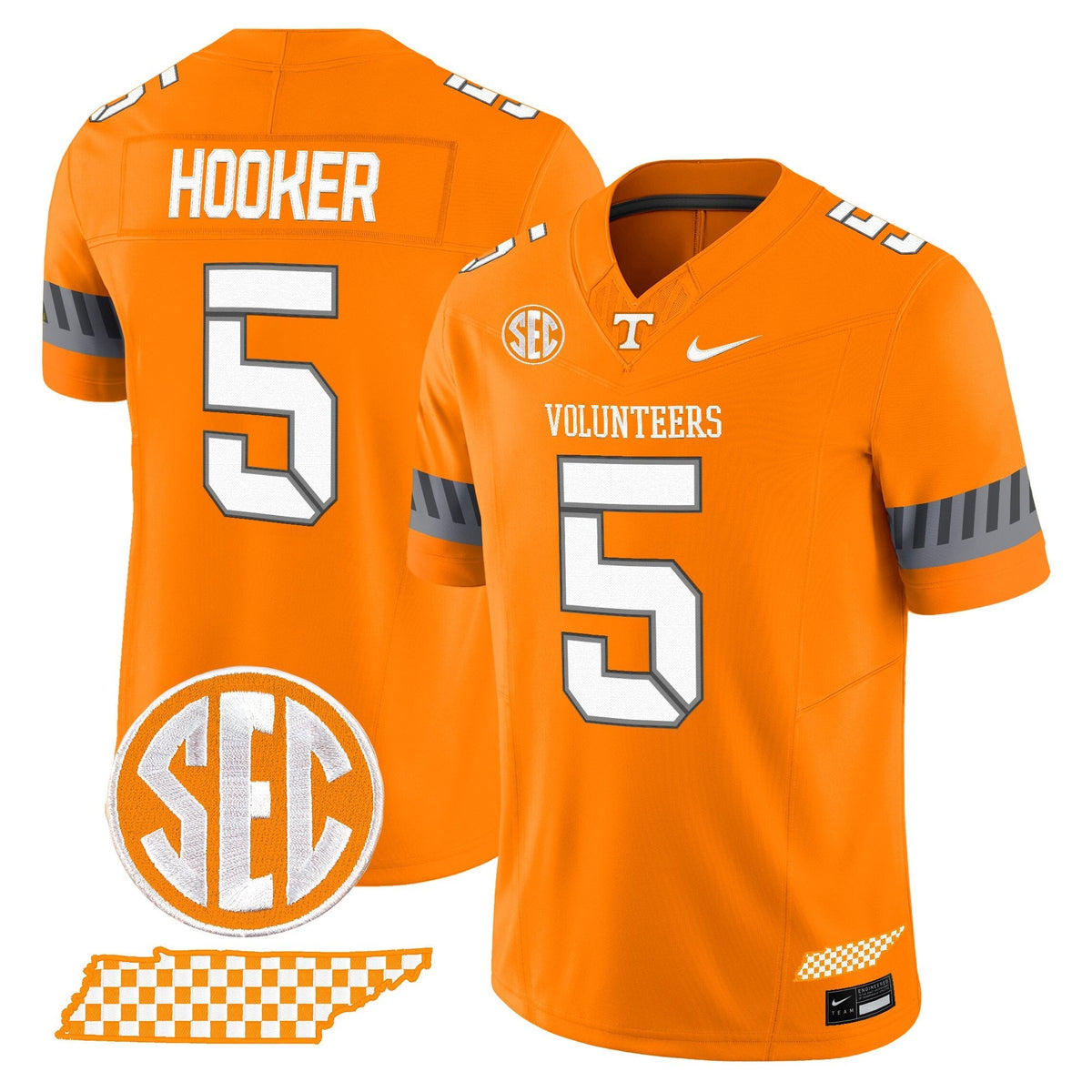 Men's Tennessee Volunteers 2025 'Smokey Grey Series' Vapor Limited Jersey V2 - All Stitched