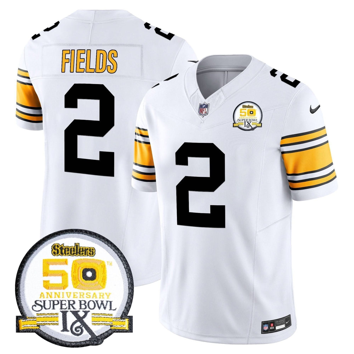 Pittsburgh Steelers Throwback 2024 Vapor Limited Jersey - All Stitched