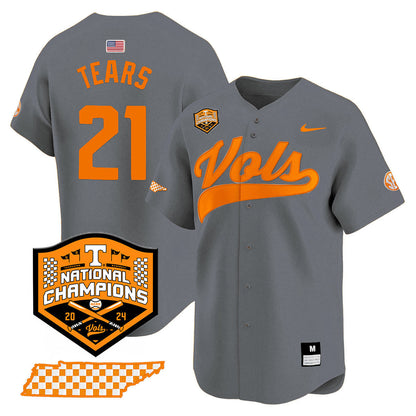 Women's Tennessee Volunteers 2024 National Champions Vapor Premier Limited Jersey - All Stitched