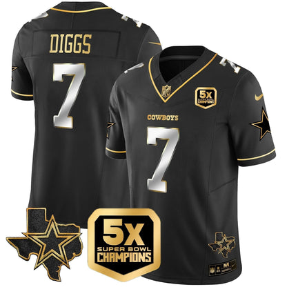 DAL 5x Super Bowl Champions Vapor Limited Jersey