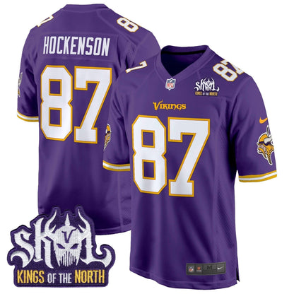 MV King Of The North Patch Throwback Game Jersey