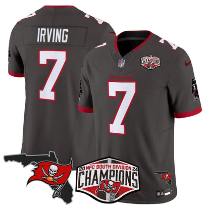 TB 2024 NFC South Division Champions Patch Vapor Limited Jersey