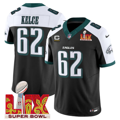 PE Super Bowl LIX Patch Vapor Limited Jersey