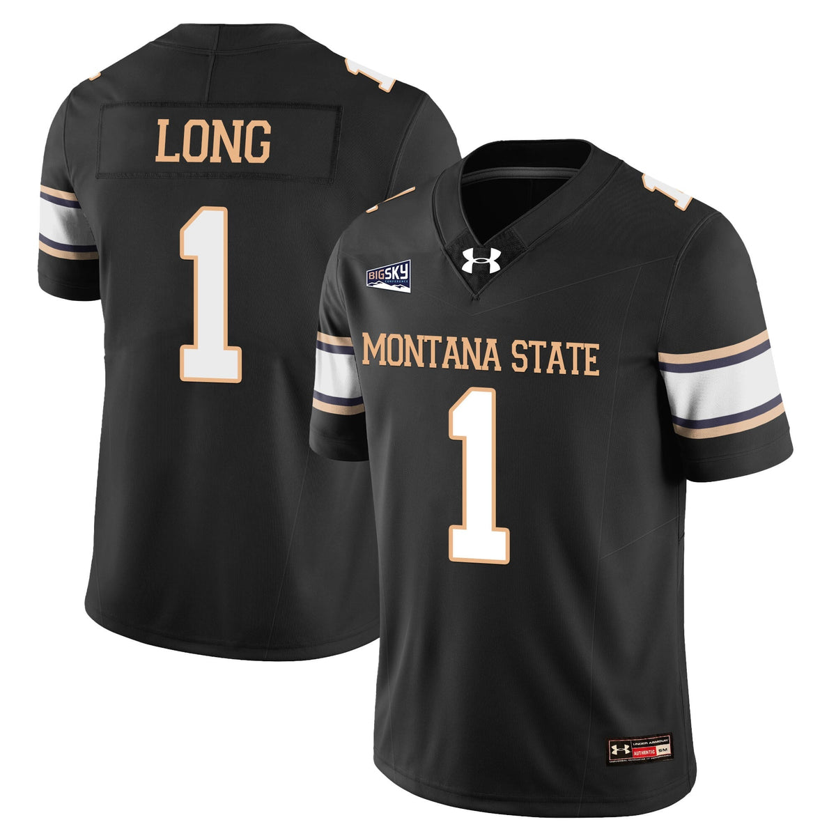 Women's Montana State Bobcat Football Jersey - All Stitched