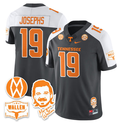 Men's Tennessee Volunteers Morgan Wallen 2025 Jersey - All Stitched