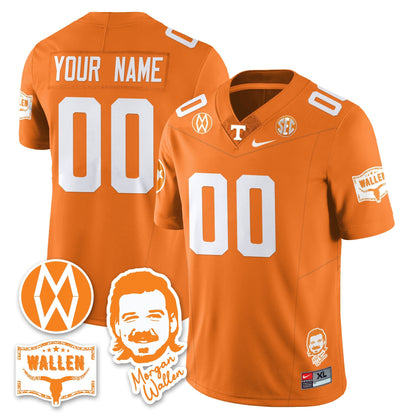 Women's Tennessee Volunteers Morgan Wallen 2025 Jersey - All Stitched