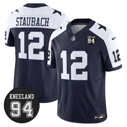 DAL #94 Marshawn Kneeland Memorial Patch Vapor Limited Jersey