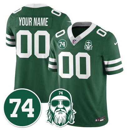 NYJ Vapor Limited Jersey - Nick Mangold Patch