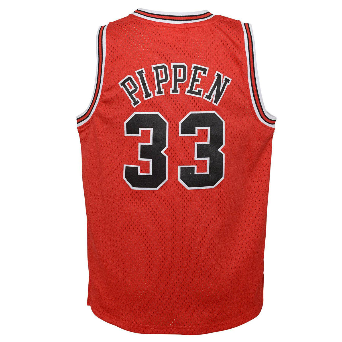 Chicago Bulls Scottie Pippen Mitchell & Ness Red Hardwood Classics Swingman Jersey