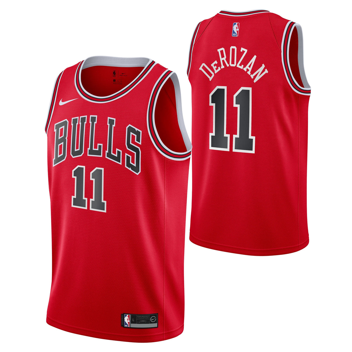 Chicago Bulls Demar Derozan Red Nike Swingman Icon Jersey