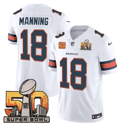 DB Super Bowl 50 Patch Vapor Jersey