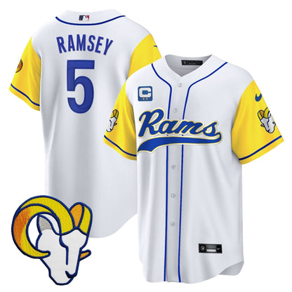 LAR Baseball Jersey - All Stitched