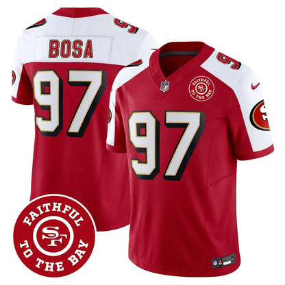SF Throwback Faithful To The Bay Patch Vapor Limited Jersey