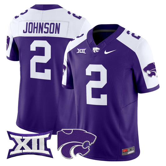 Women's Kansas State Wildcats 2025 Vapor Limited Jersey - All Stitched
