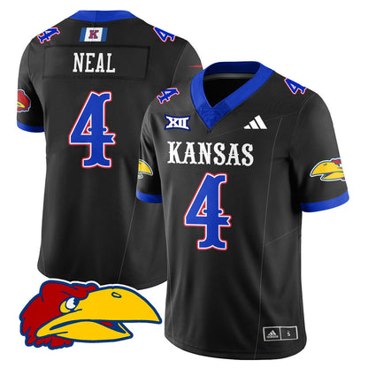 Men's Kansas Jayhawks Football 2025 Limited Jersey - All Stitched