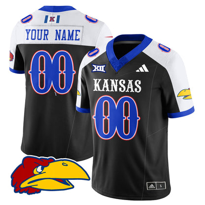 Men's Kansas Jayhawks Football 2025 Limited Jersey - All Stitched