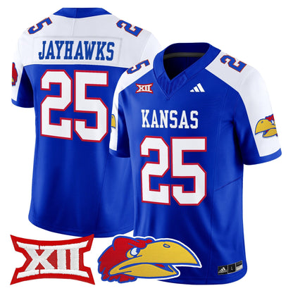 Men's Kansas Jayhawks 2025 Vapor Limited Jersey - All Stitched