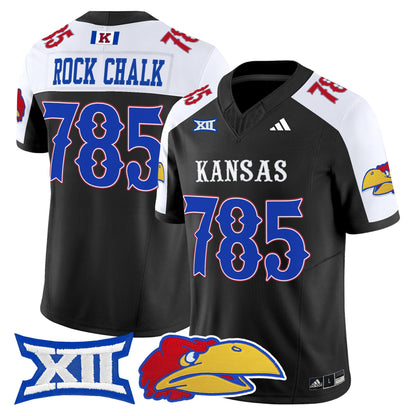 Men's Kansas Jayhawks 2025 Vapor Limited Jersey - All Stitched