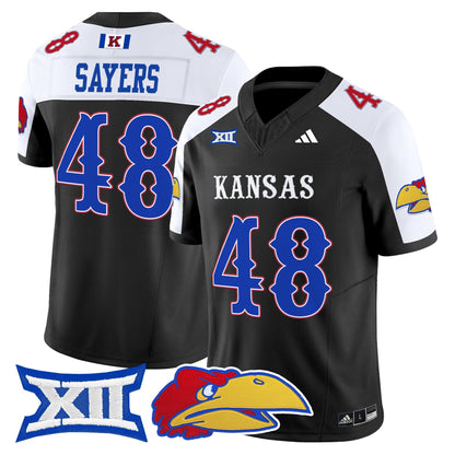 Men's Kansas Jayhawks 2025 Vapor Limited Jersey - All Stitched