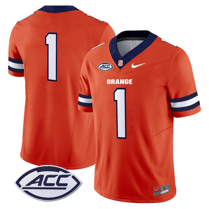 Men's Syracuse Orange 2025 Vapor Limited Jersey - All stitched