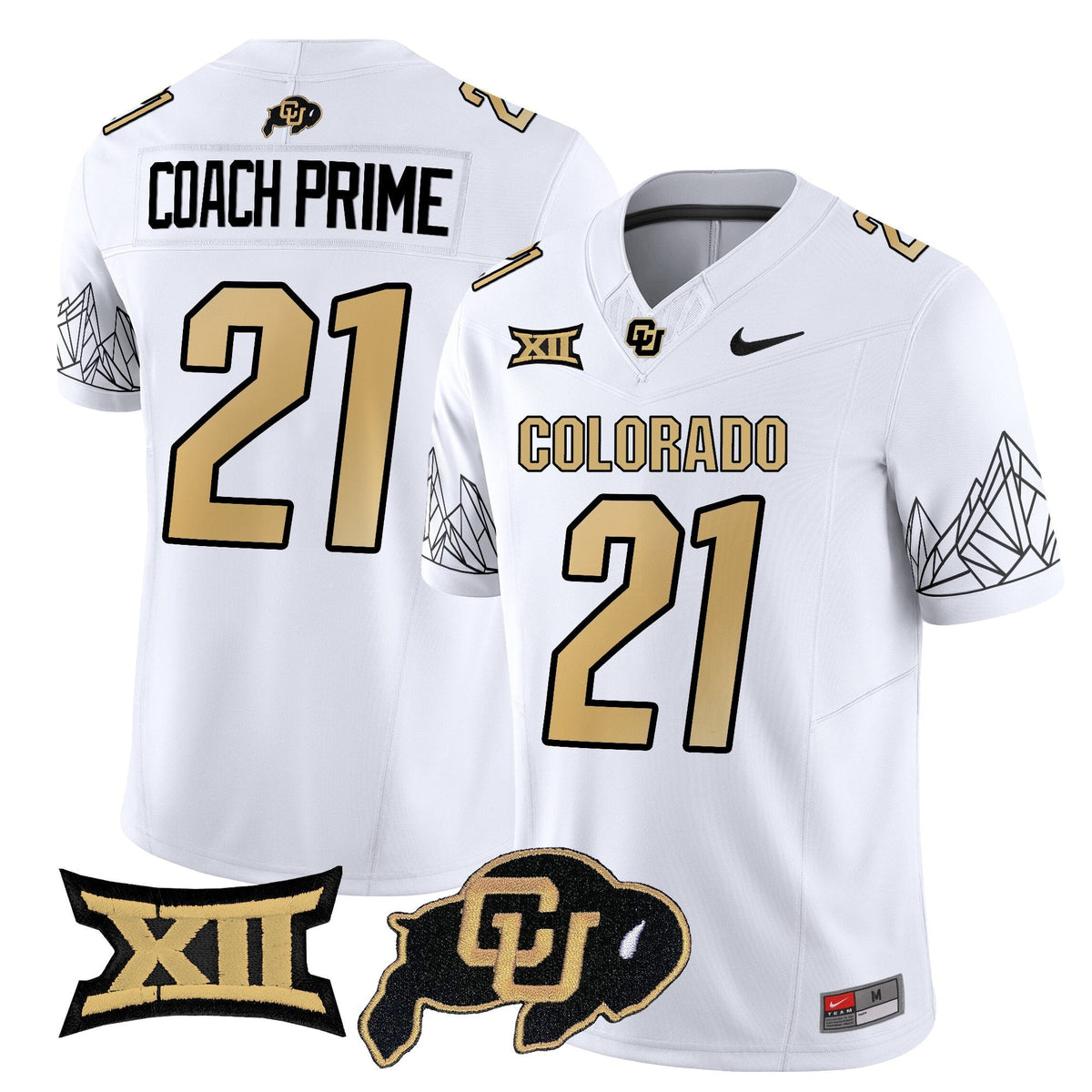 Men's Colorado Buffaloes 2025 Vapor Limited Jersey V2 - All Stitched