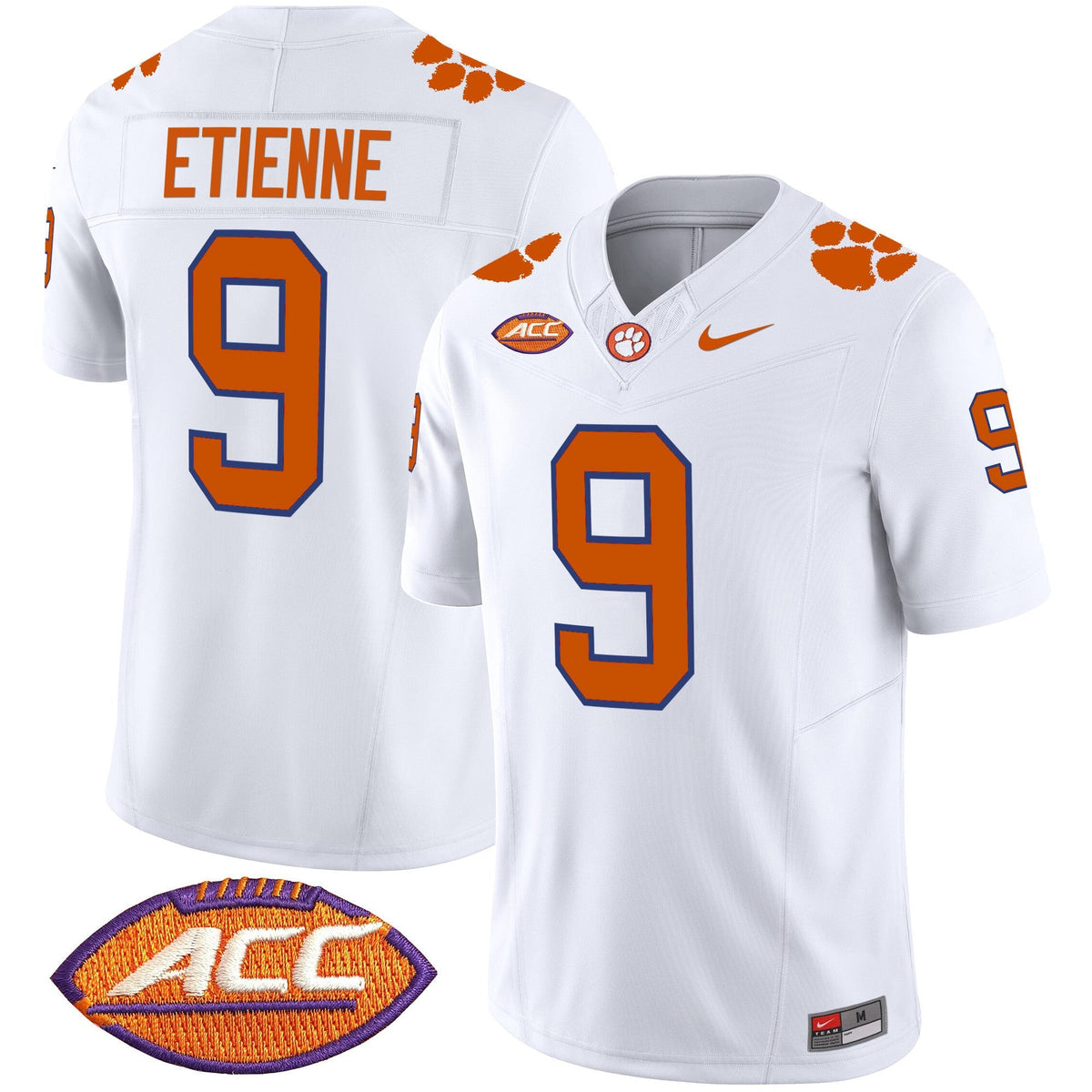 Men's Clemson Tigers 2025 Vapor Limited Jersey - All Stitched