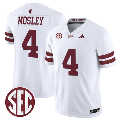 Men's Mississippi State Bulldogs 'Dark Mode' Vapor Limited Jersey - All Stitched