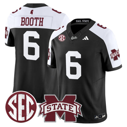 Men's Mississippi State Bulldogs 'Dark Mode' Vapor Limited Jersey - All Stitched