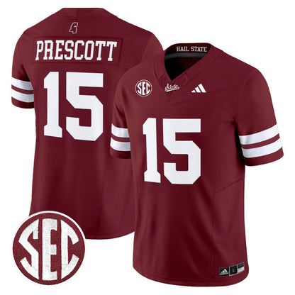 Men's Mississippi State Bulldogs 'Dark Mode' Vapor Limited Jersey - All Stitched