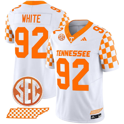Men's Tennessee Volunteers 'Rebrand 2026' Checkerboard Vapor Limited Jersey - All Stitched