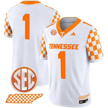 Men's Tennessee Volunteers 'Rebrand 2026' Checkerboard Vapor Limited Jersey - All Stitched