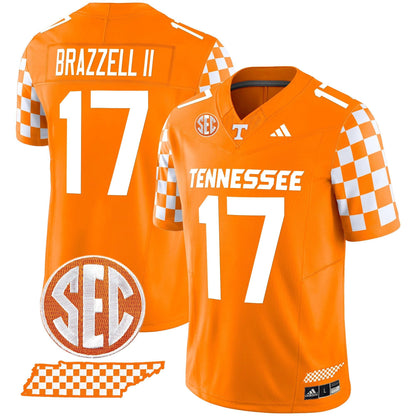 Men's Tennessee Volunteers 'Rebrand 2026' Checkerboard Vapor Limited Jersey - All Stitched