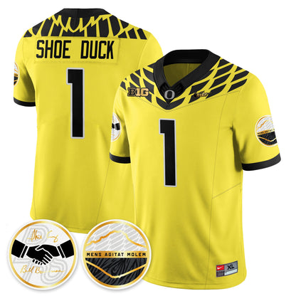 Men's Oregon Ducks 2025 "Shoe Duck" Jersey - All Stitched