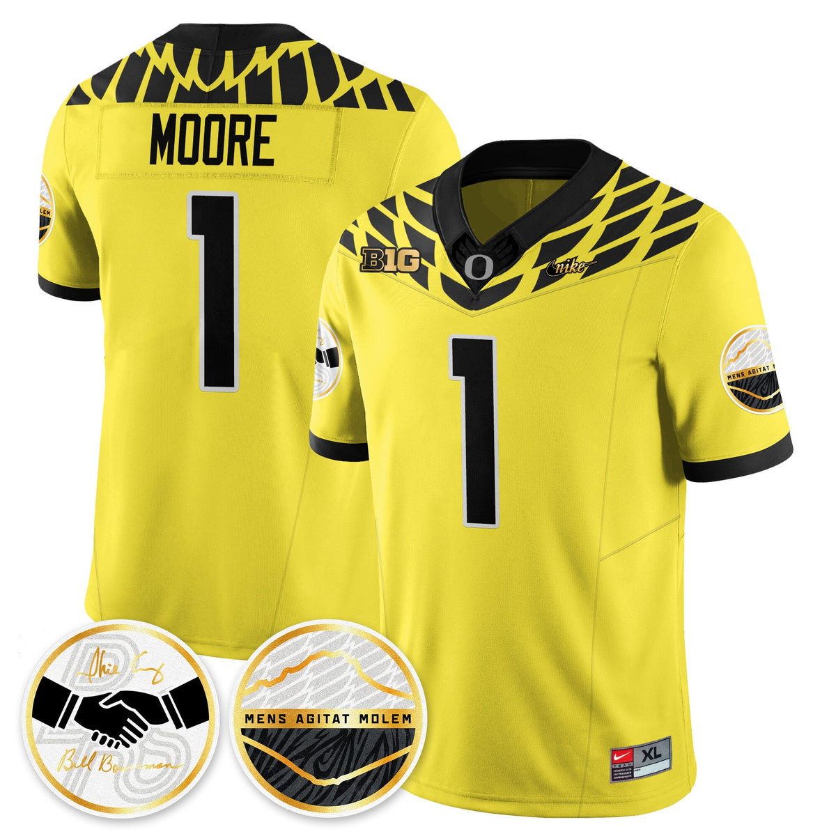 Men's Oregon Ducks 2025 "Shoe Duck" Jersey - All Stitched