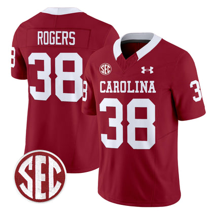 Men's South Carolina Gamecocks 1980 Throwback Vapor Limited Jersey - All Stitched