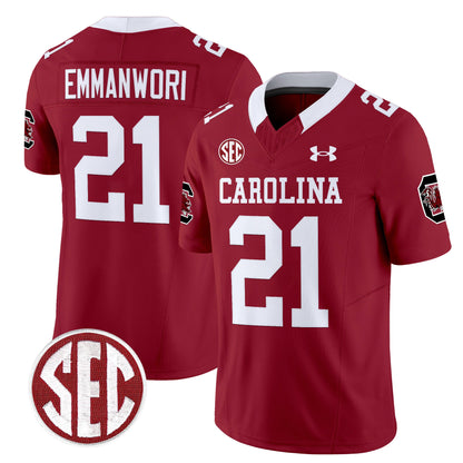 Men's South Carolina Gamecocks 1980 Throwback Vapor Limited Jersey V2 - All Stitched