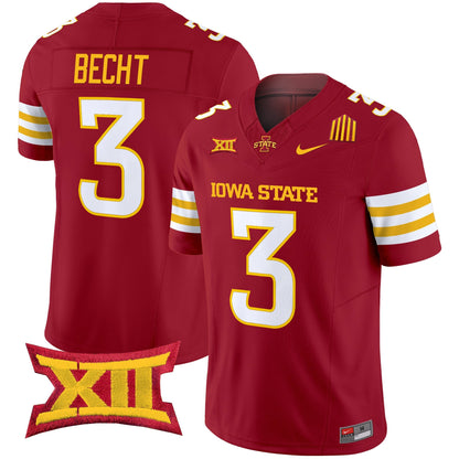Men's Iowa State Cyclones 2024 Vapor Limited Jersey - All Stitched