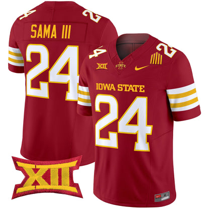 Men's Iowa State Cyclones 2024 Vapor Limited Jersey - All Stitched