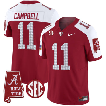 Men's Alabama Crimson Tide Pro Combat Vapor Limited Jersey - All Stitched