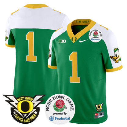 Men's Oregon Ducks 2024 Rose Bowl Vapor Limited Jersey - All Stitched