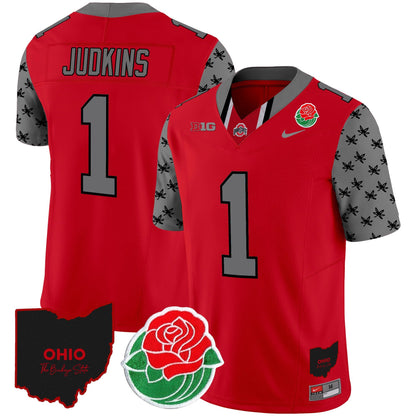 Men's Ohio State Buckeyes Rose Bowl Vapor Limited Jersey - All Stitched