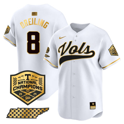 Men's Tennessee Volunteers 2024 Champions Vapor Premier Limited Jersey - All Stitched