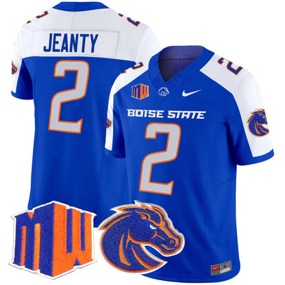 Men's Boise State Broncos 2024 Vapor Limited Jersey - All Stitched